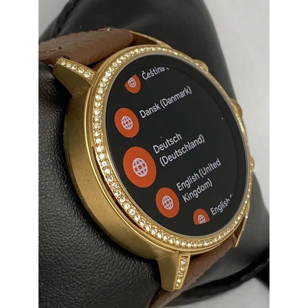 Fossil Gen 4 Authentic Digital Dial Smart Watch Custom Band FTW6011 LT418